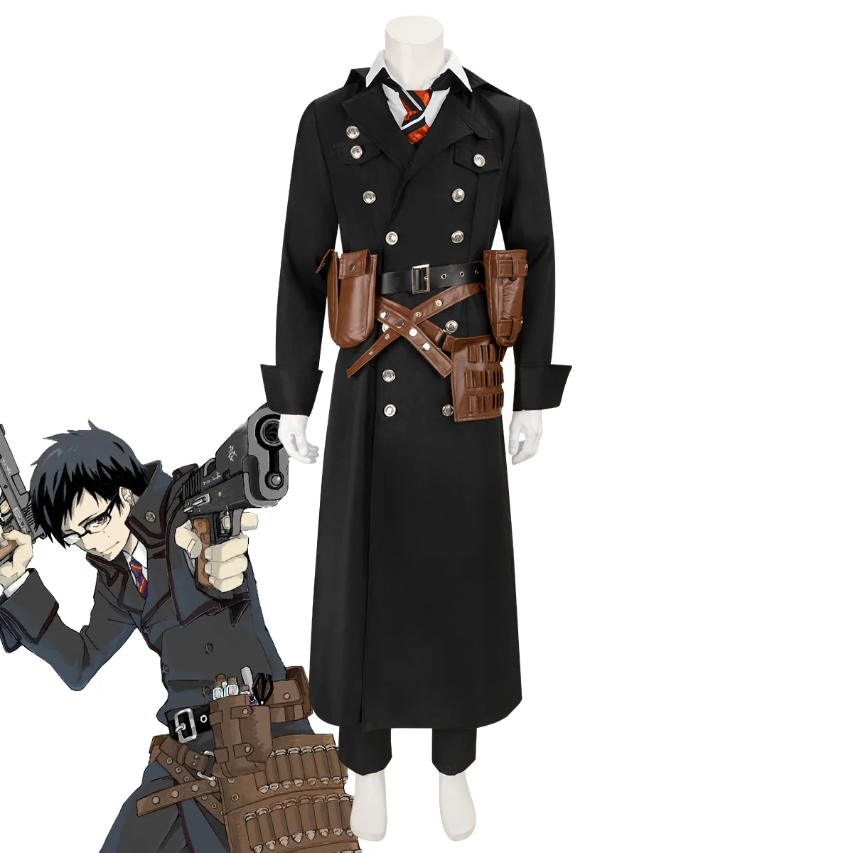 Blue Exorcist Ao no Exorcist Okumura Yukio Cosplay Costume