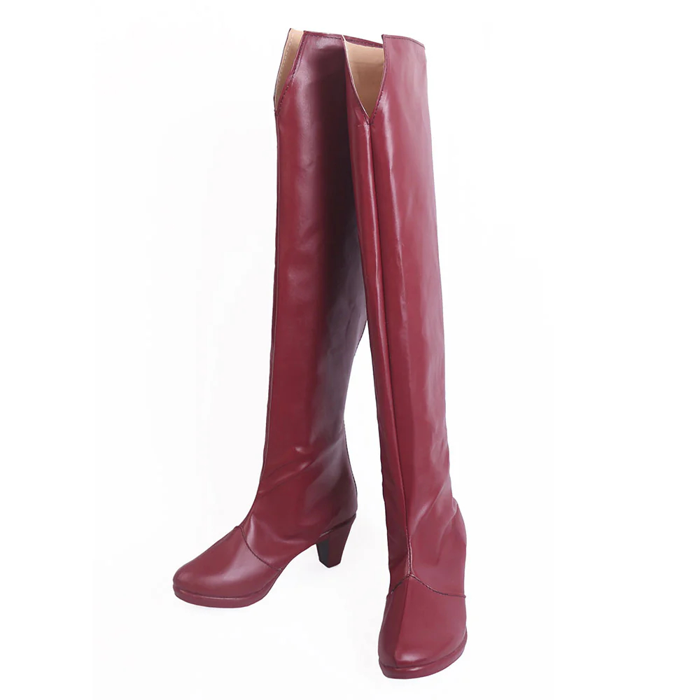 Black Clover Vanessa Enoteca Red Shoes Cosplay Boots
