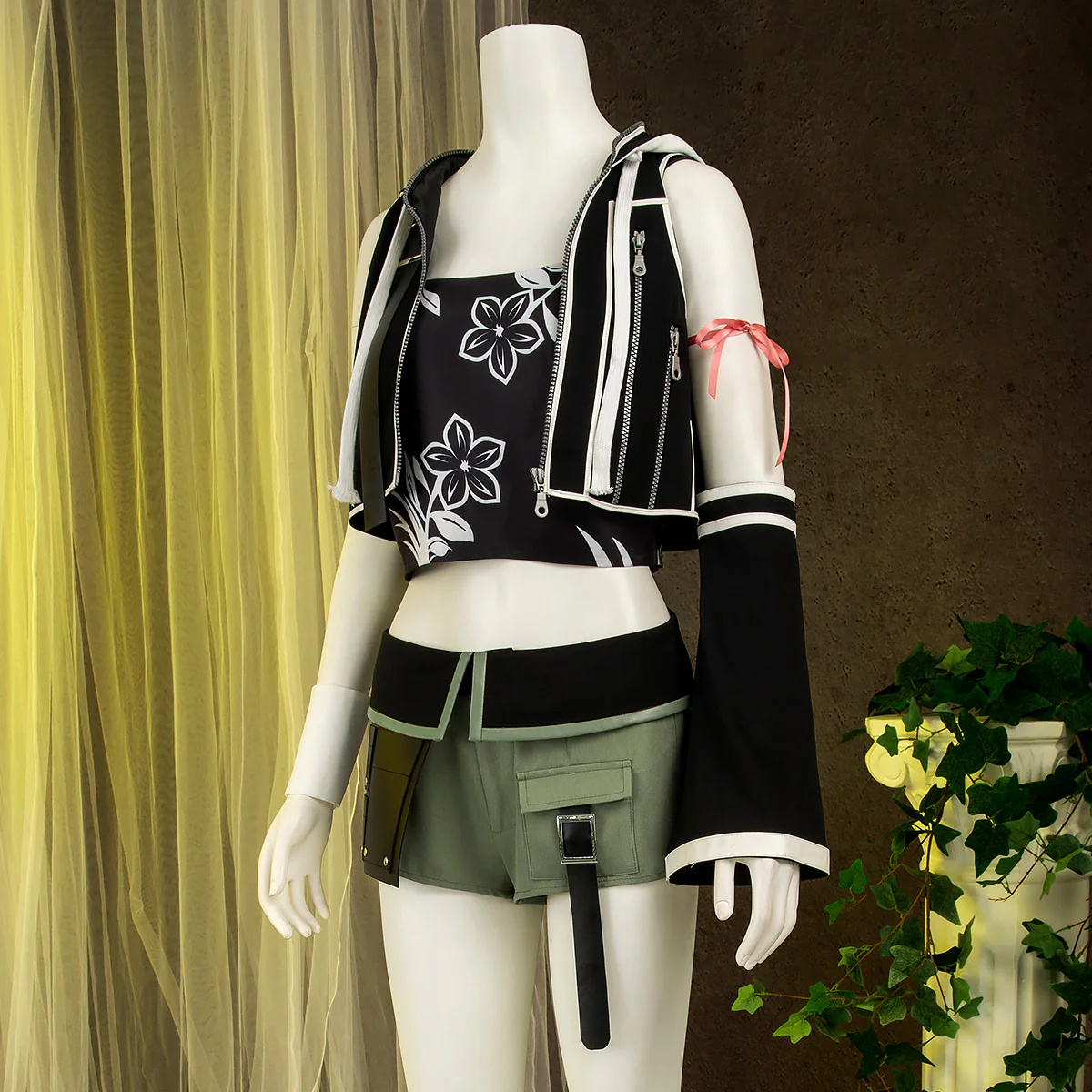 Final Fantasy VII Yuffie Kisaragi Cosplay Costume