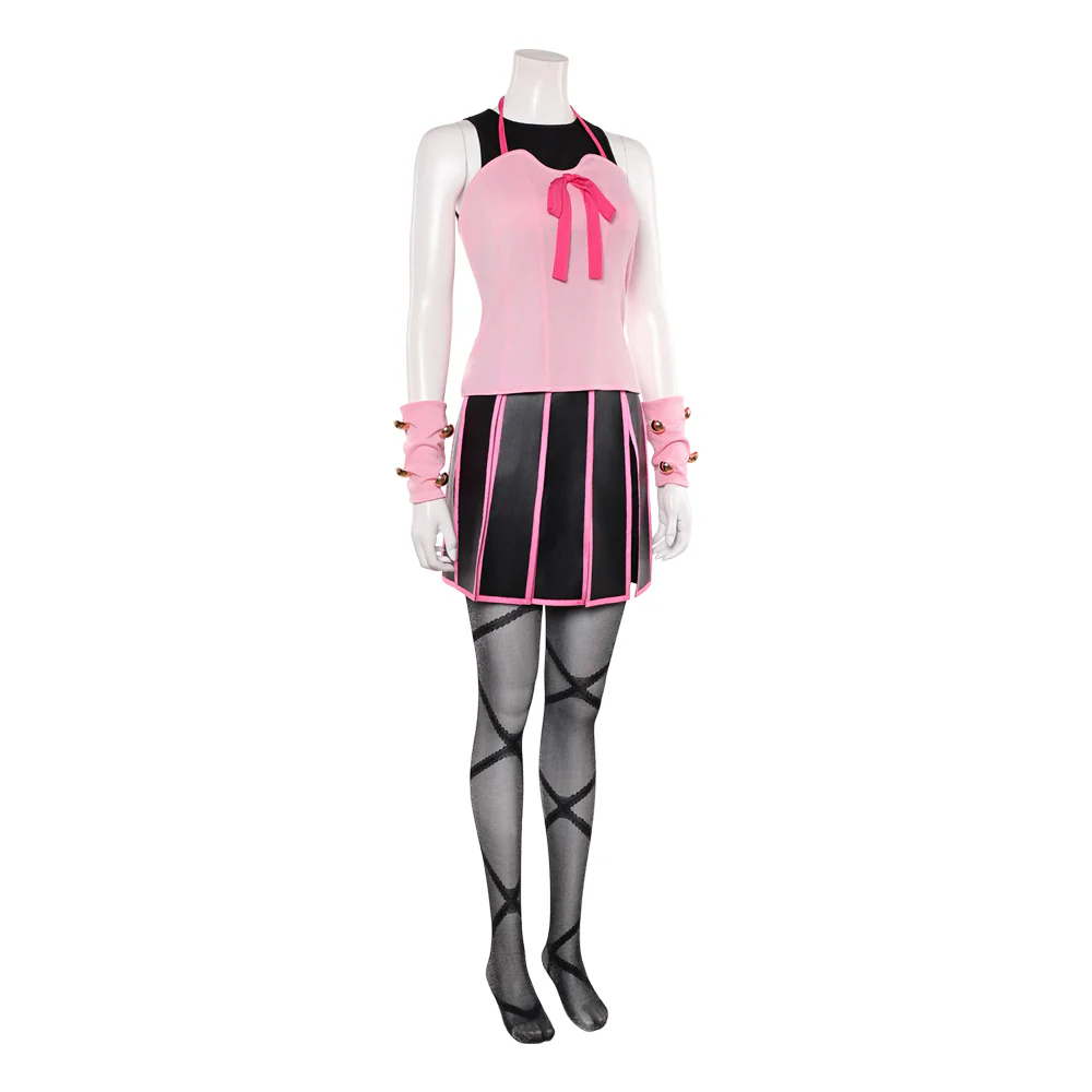 JoJo's Bizarre Adventure: Steel Ball Run Lucy Steel Pink Cosplay Costume
