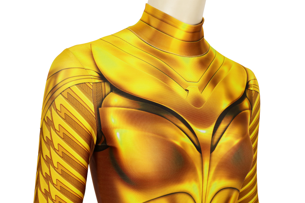 DC Movie Wonder Woman 1984 WW84 Diana Prince GOLDEN ARMOR Cosplay Costume J19055EA