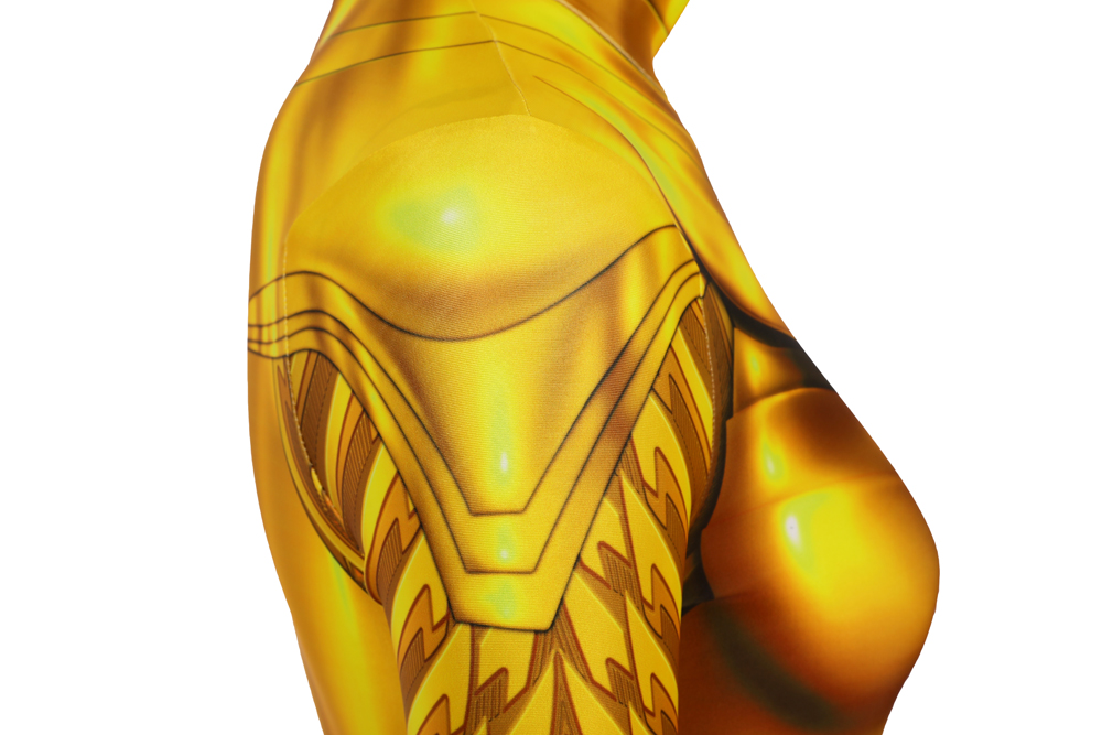 DC Movie Wonder Woman 1984 WW84 Diana Prince GOLDEN ARMOR Cosplay Costume J19055EA