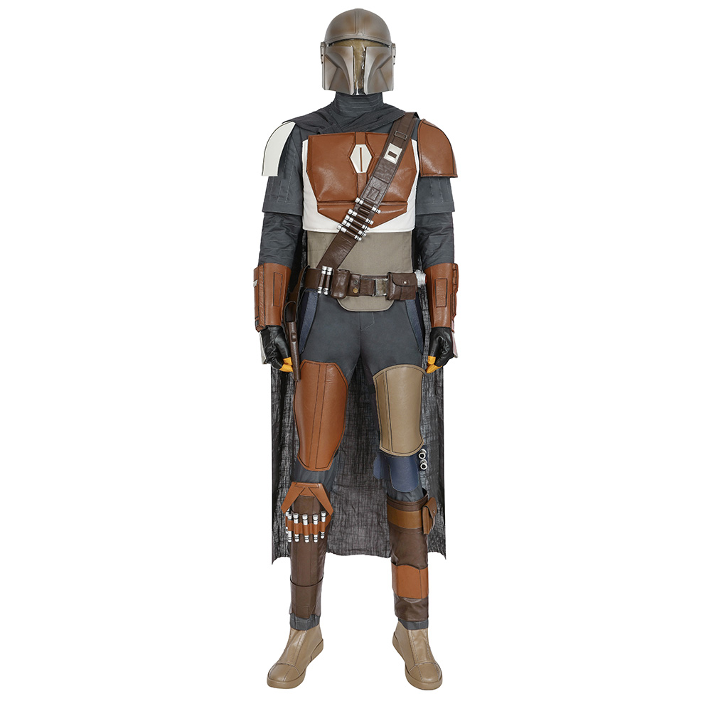 Movie Star Wars The Mandalorian Adult Cospaly Costume 