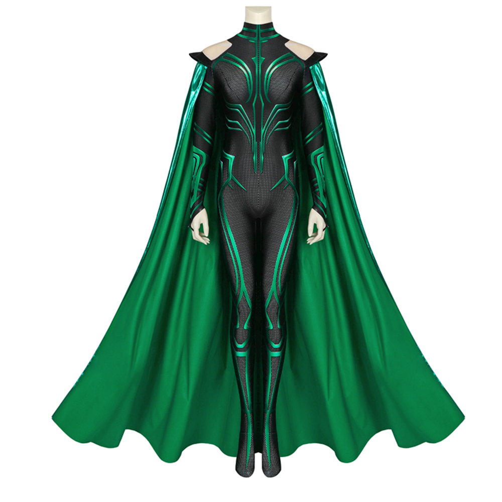 Marvel Movie THOR 3 Ragnarok Trailer  Hela Cosplay Costume J19040CA