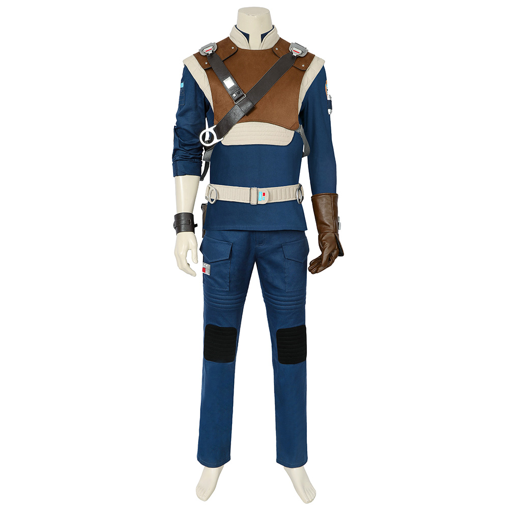 Movie Star Wars Jedi：fallen Order Cal Kestis Cosplay Costume Suit Party Dress Outfits