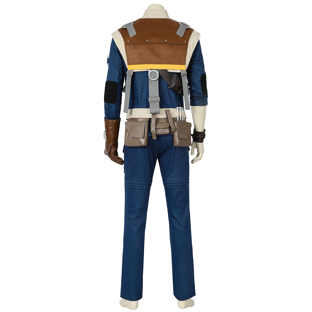 Movie Star Wars Jedi：fallen Order Cal Kestis Cosplay Costume Suit Party Dress Outfits