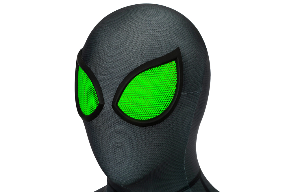 Marvel Movie spider man PS4 Stealth Big Time suit .Cosplay Costume J19053CA 