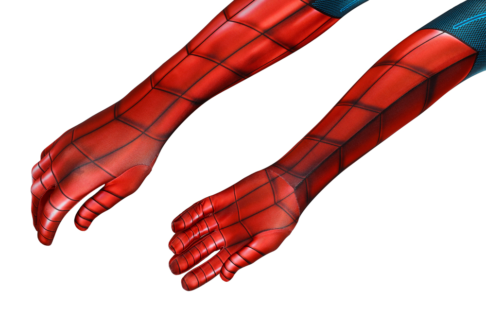 Movie Spider Man PS4 armour-MK IV Cosplay Costume J19058EA