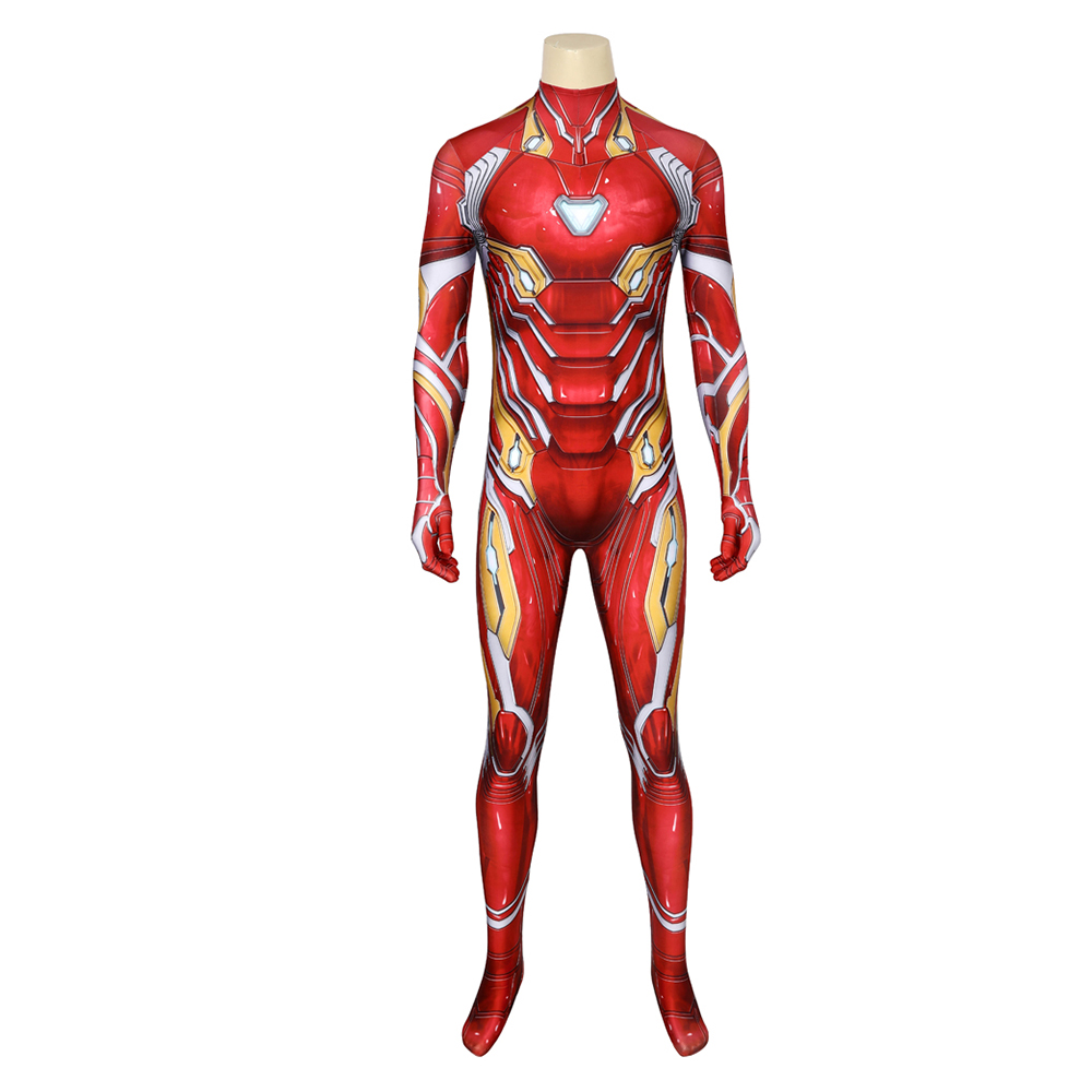 Marvel Movie Avengers Infinity War Avengers Endgame Iron Man Tony Stark nanotech suit Halloween Cosplay Costume J19039AA