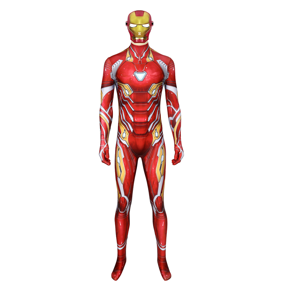 Marvel Movie Avengers Infinity War Avengers Endgame Iron Man Tony Stark nanotech suit Halloween Cosplay Costume J19039AA