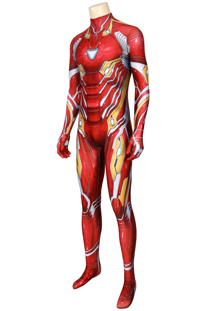 Marvel Movie Avengers Infinity War Avengers Endgame Iron Man Tony Stark nanotech suit Halloween Cosplay Costume J19039AA