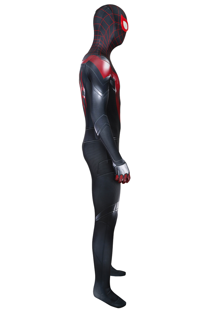 Movie Spider Man PS5 Miles Morales Cosplay Costume Halloween Costume Sets J19075BA