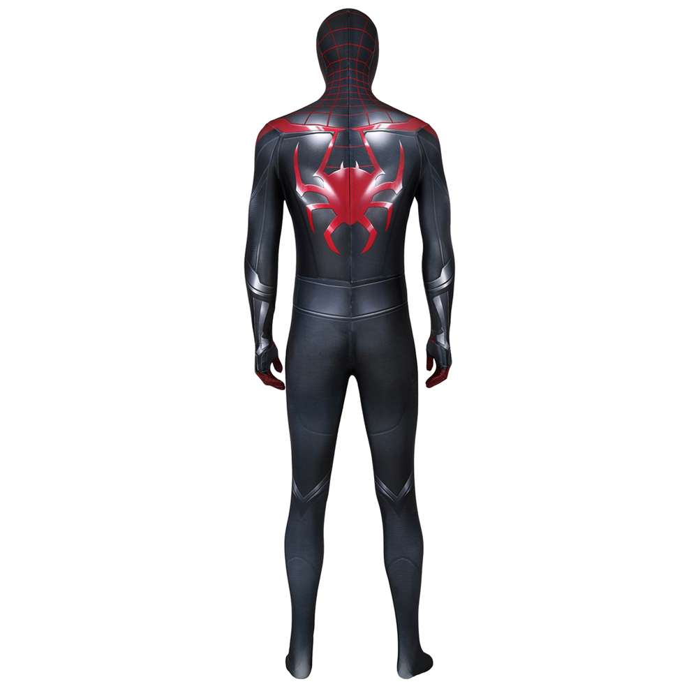 Movie Spider Man PS5 Miles Morales Cosplay Costume Halloween Costume Sets J19075BA