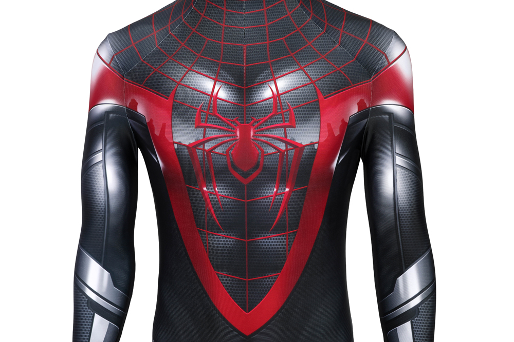 Movie Spider Man PS5 Miles Morales Cosplay Costume Halloween Costume Sets J19075BA