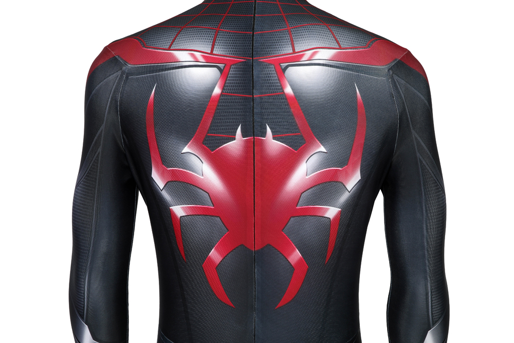 Movie Spider Man PS5 Miles Morales Cosplay Costume Halloween Costume Sets J19075BA