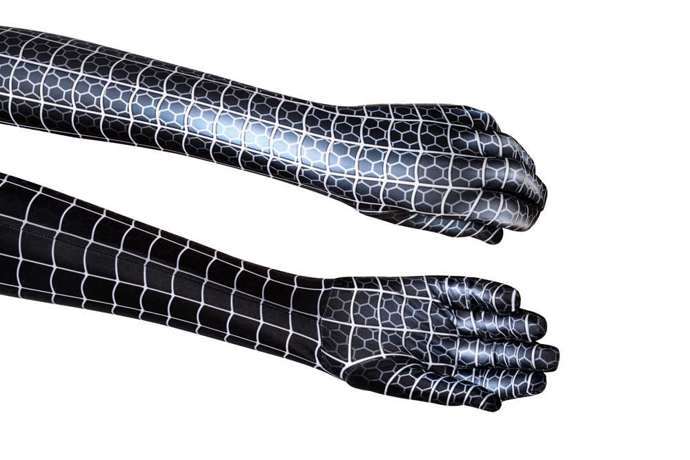 Movie Spiderman Cosplay black cat Woman Zentai Suit Spandex Bodysuit Superhero Zentai Costume J19081EA