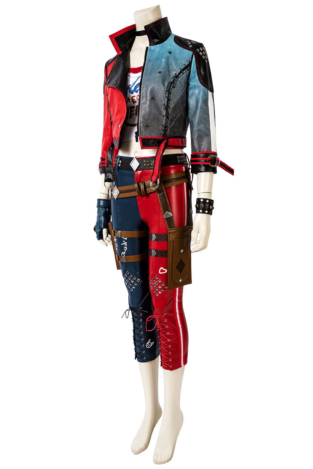 Harley Quinn Costume Cosplay Suit Suicide Squad  Kill the Justice League Movie 4612