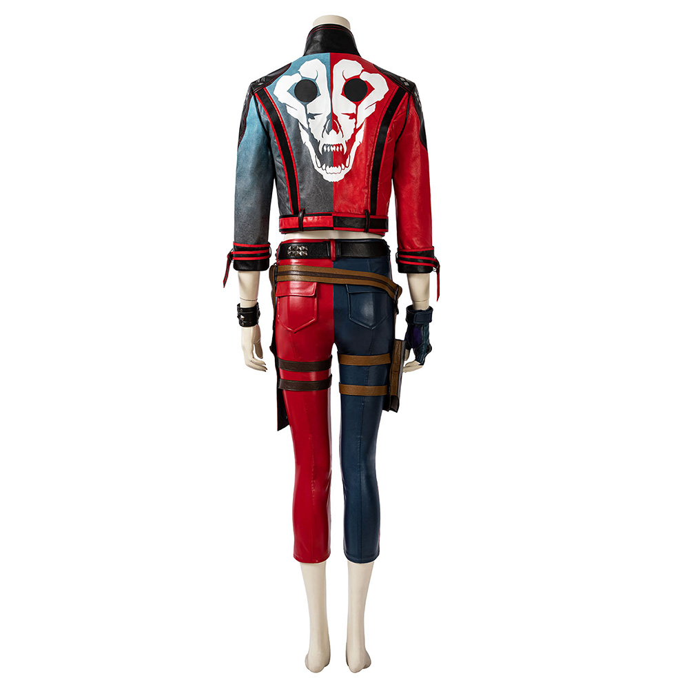 Harley Quinn Costume Cosplay Suit Suicide Squad  Kill the Justice League Movie 4612
