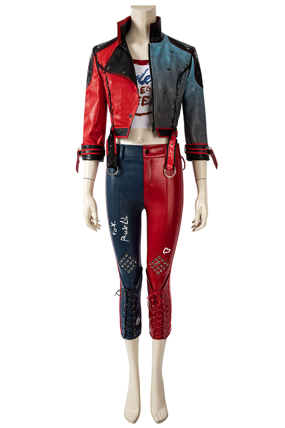 Harley Quinn Costume Cosplay Suit Suicide Squad  Kill the Justice League Movie 4612
