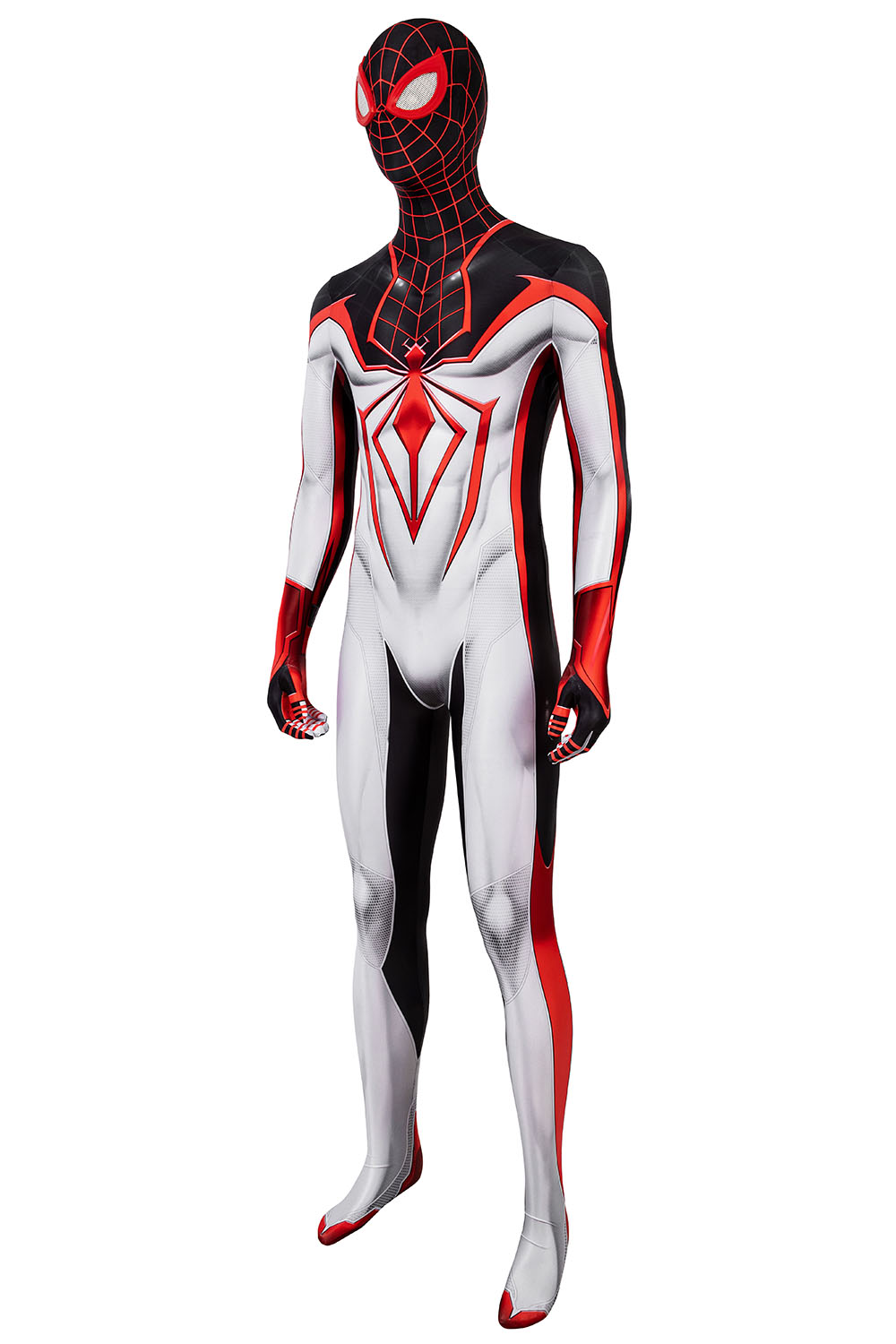  Movie PS5 Spider-Man Miles Morales T.R.A.C.K. Suit Cosplay Costume Halloween Costume Sets J19090BA 