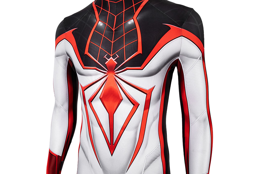  Movie PS5 Spider-Man Miles Morales T.R.A.C.K. Suit Cosplay Costume Halloween Costume Sets J19090BA 