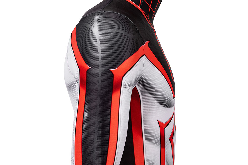  Movie PS5 Spider-Man Miles Morales T.R.A.C.K. Suit Cosplay Costume Halloween Costume Sets J19090BA 