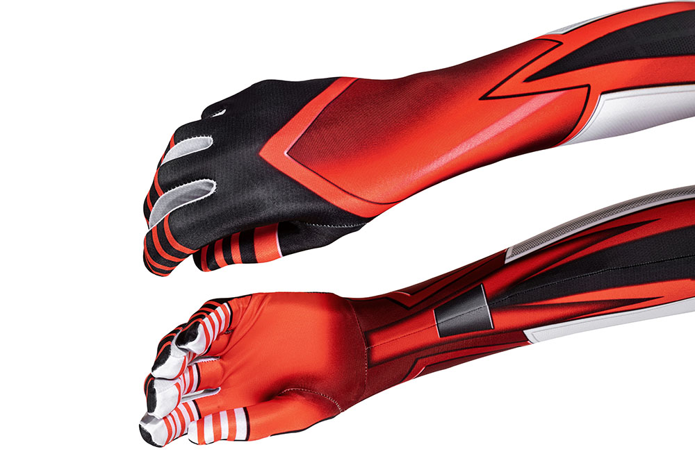  Movie PS5 Spider-Man Miles Morales T.R.A.C.K. Suit Cosplay Costume Halloween Costume Sets J19090BA 