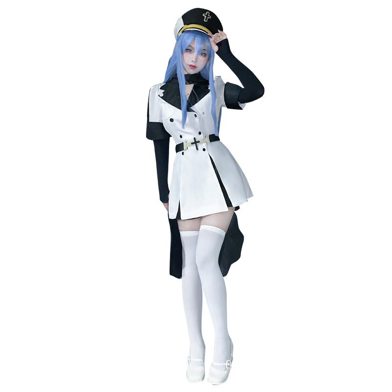 Anime Akame ga Kill! Esdeath Cosplay Costumes