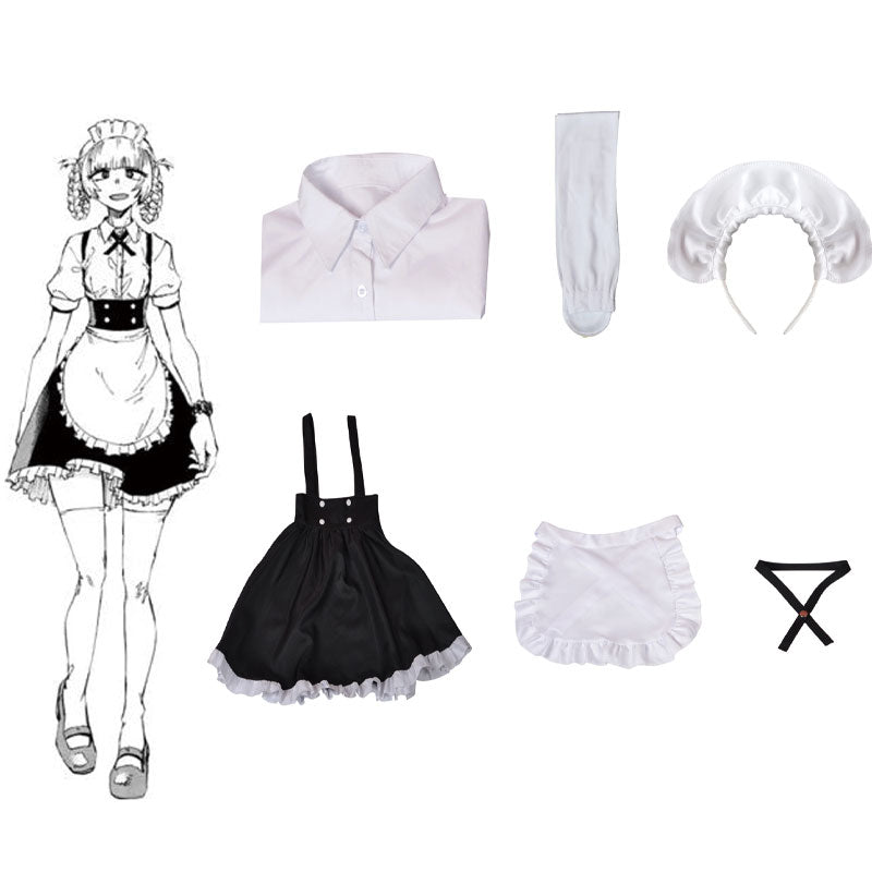 Anime Call of the Night Nazuna Nanakusa Maid Cosplay Costumes