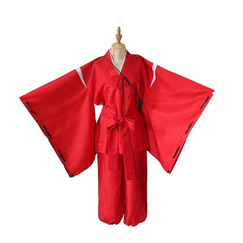 Anime Inuyasha Inuyasha Red Cosplay Costume