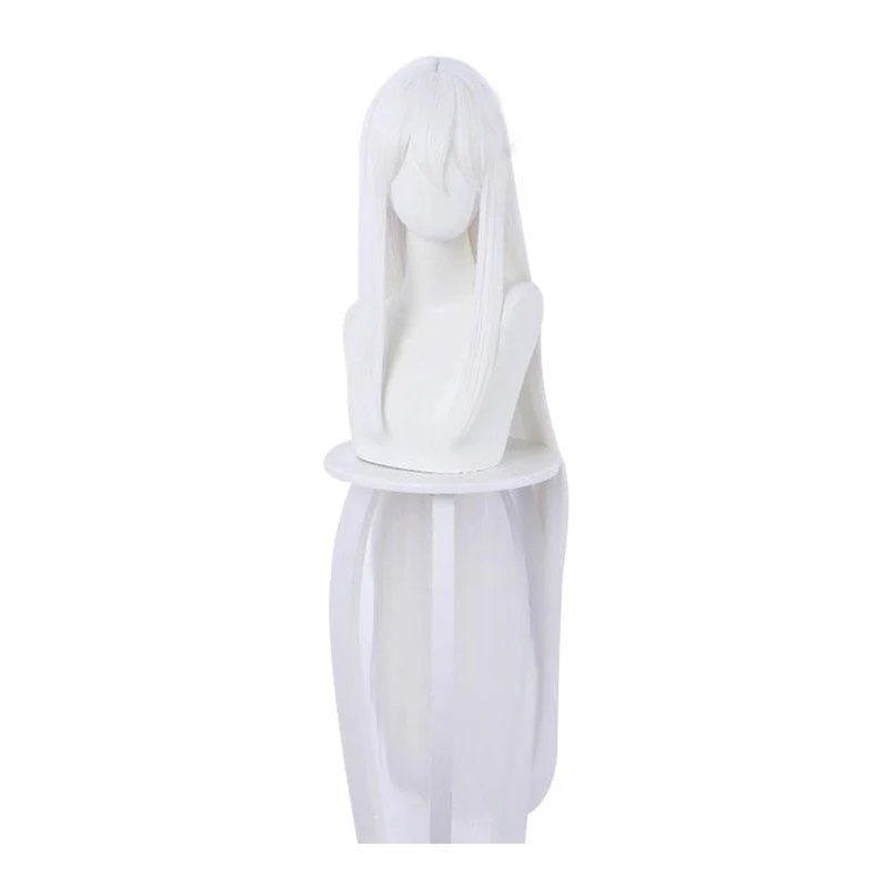 Inuyasha Sesshoumaru Long Straight White Cosplay Wigs