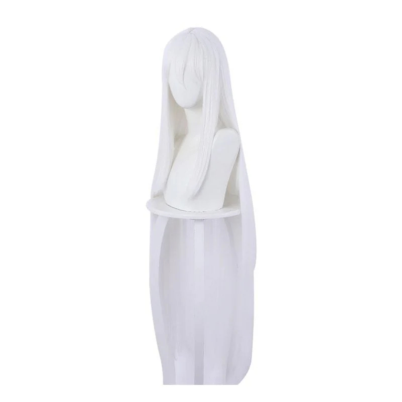 Inuyasha Sesshoumaru Long Straight White Cosplay Wigs