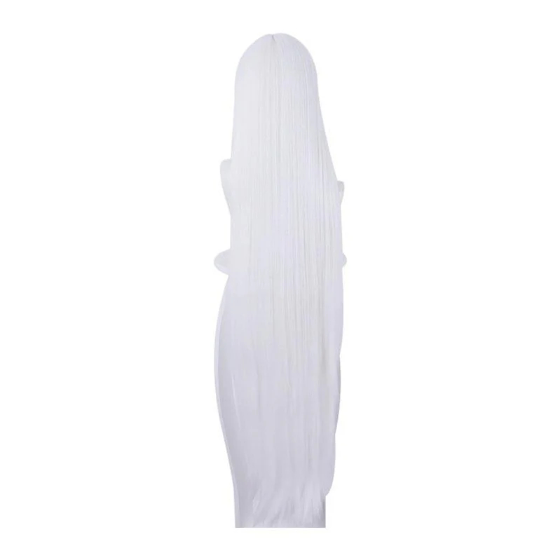 Inuyasha Sesshoumaru Long Straight White Cosplay Wigs