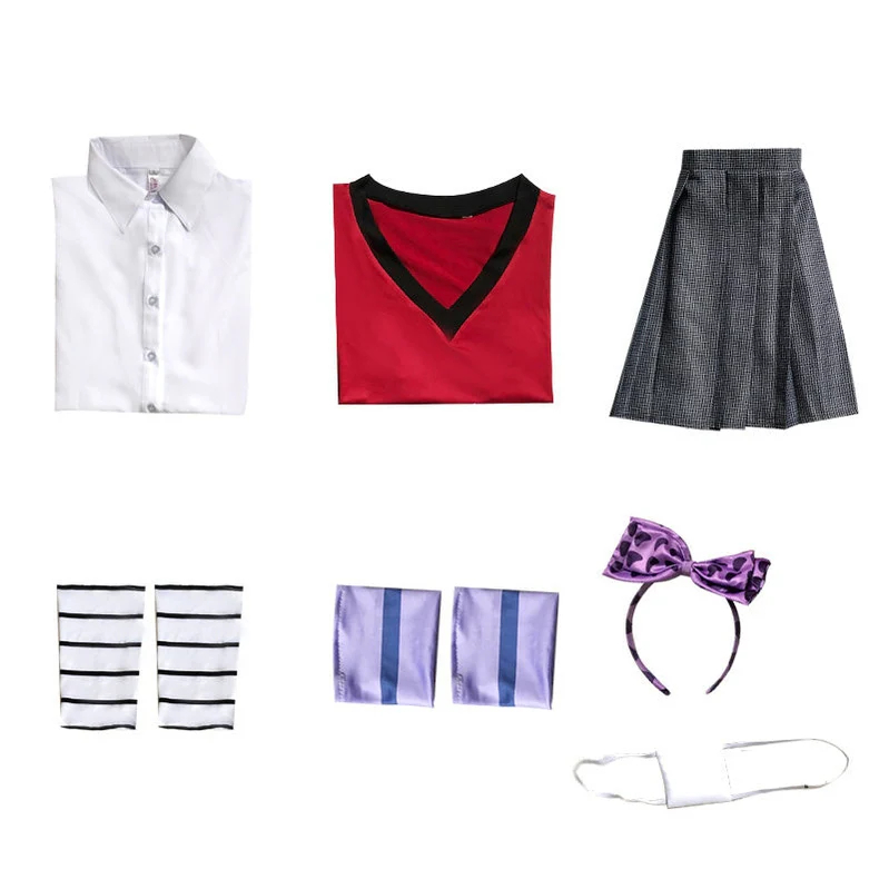 Anime Kakegurui Midari Ikishima Outfits Cosplay Costume