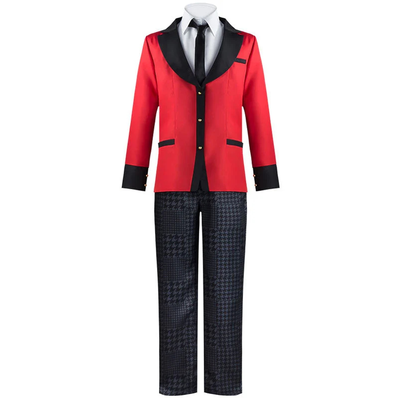 Anime Kakegurui Ryota Suzui Uniform Cosplay Costumes