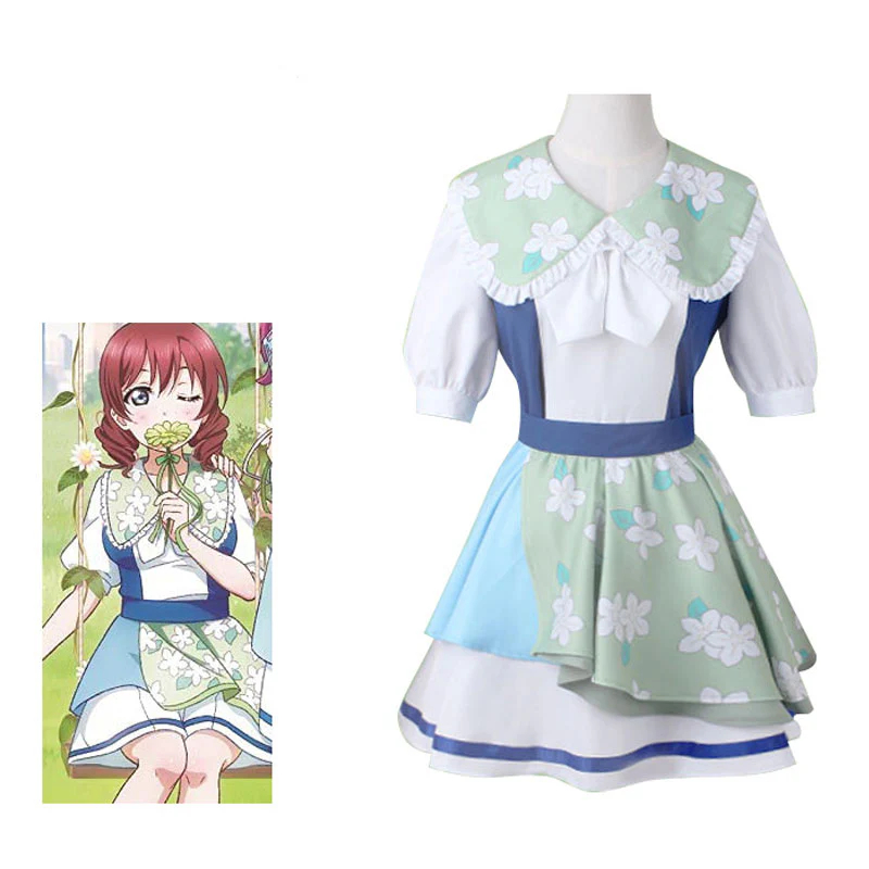 Anime Lovelive! Nijigasaki High School Idol Club Emma Verde Cosplay Costumes