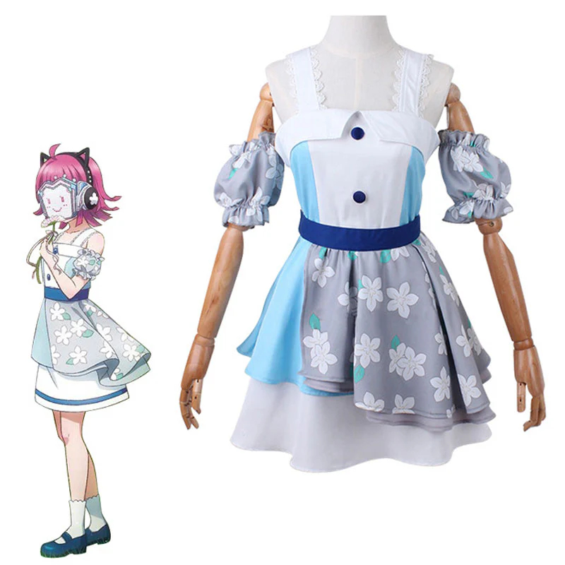 Anime Lovelive! Nijigasaki High School Idol Club Tennouji Rina Cosplay Costumes