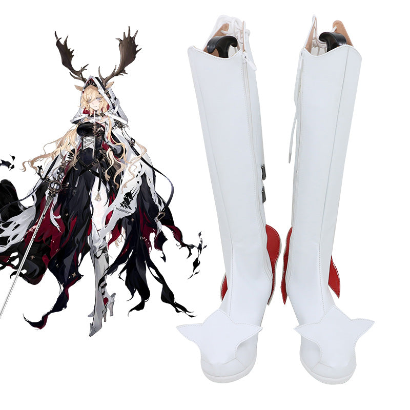 Arknights Candle Knight Viviana Droste Cosplay Shoes Boots
