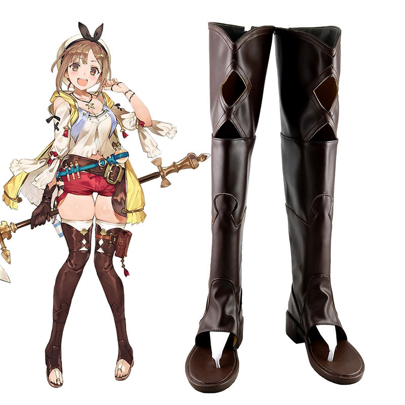   Atelier Ryza: Ever Darkness & the Secret Hideout Reisalin Stout Shoes Cosplay Boots