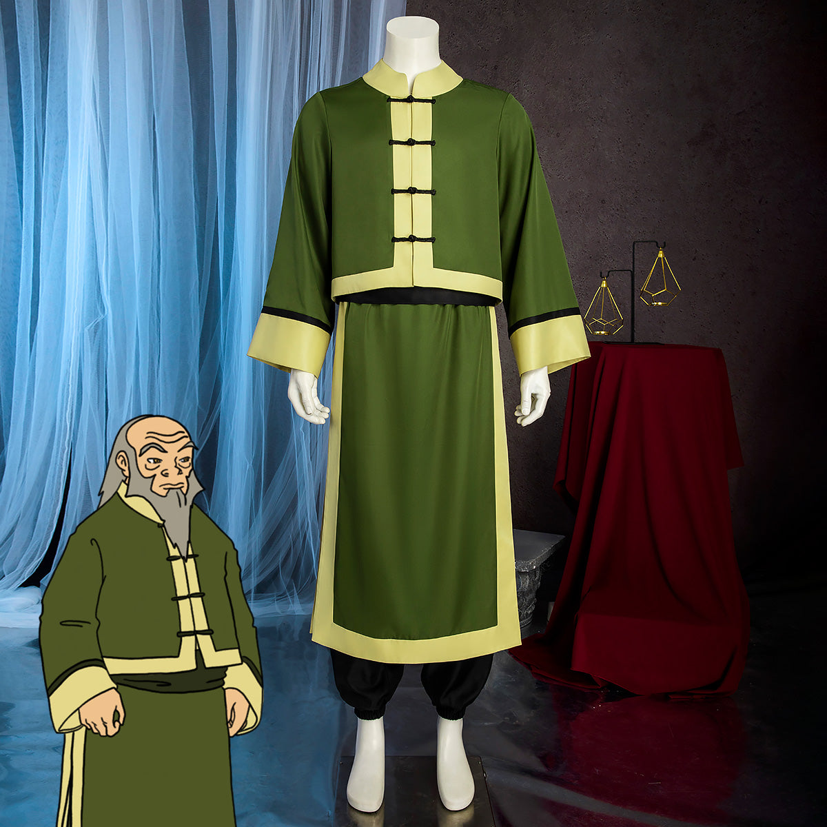 Avatar: The Last Airbender Iroh Cosplay Costume