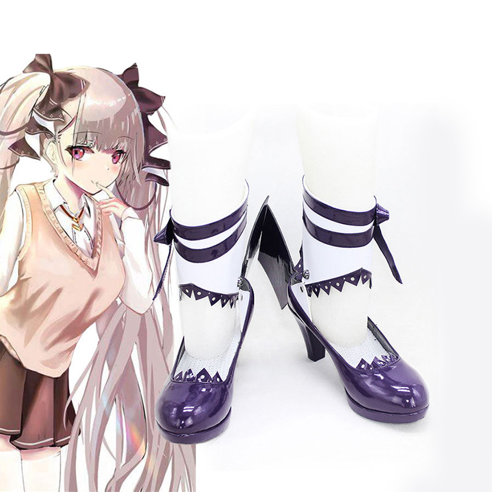 Azur Lane Formidable Purple Cosplay Shoes