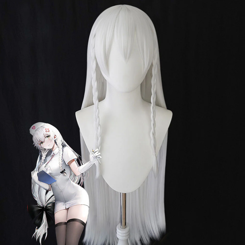 Azur Lane HMS Hermione White Cosplay Wig