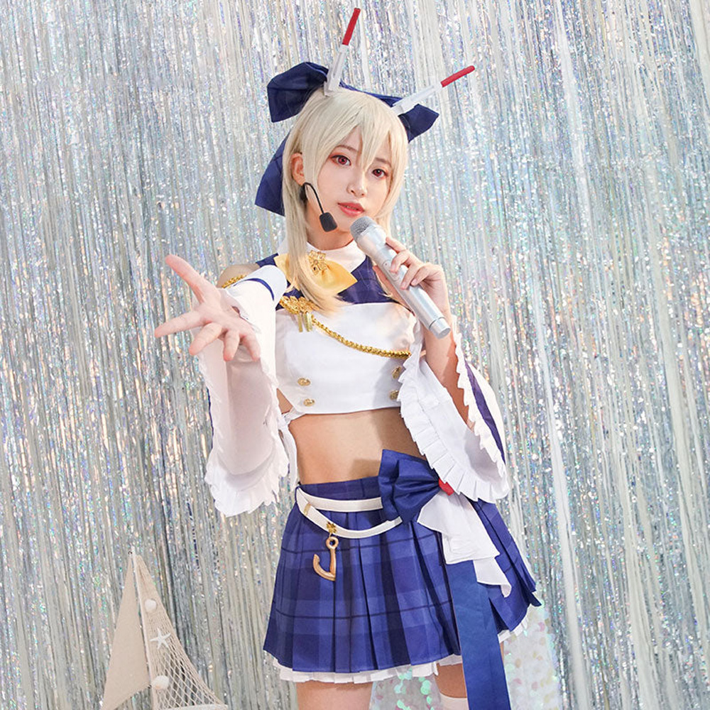 Azur Lane IJN Ayanami Cosplay Costume