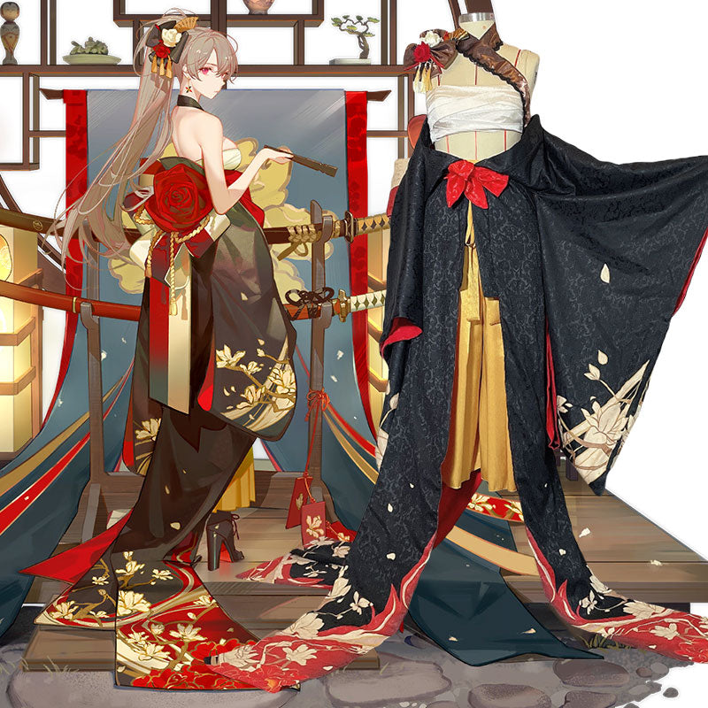 Azur Lane MNF Jean Bart First Snow Upon the Cutlass's Edge Cosplay Costume