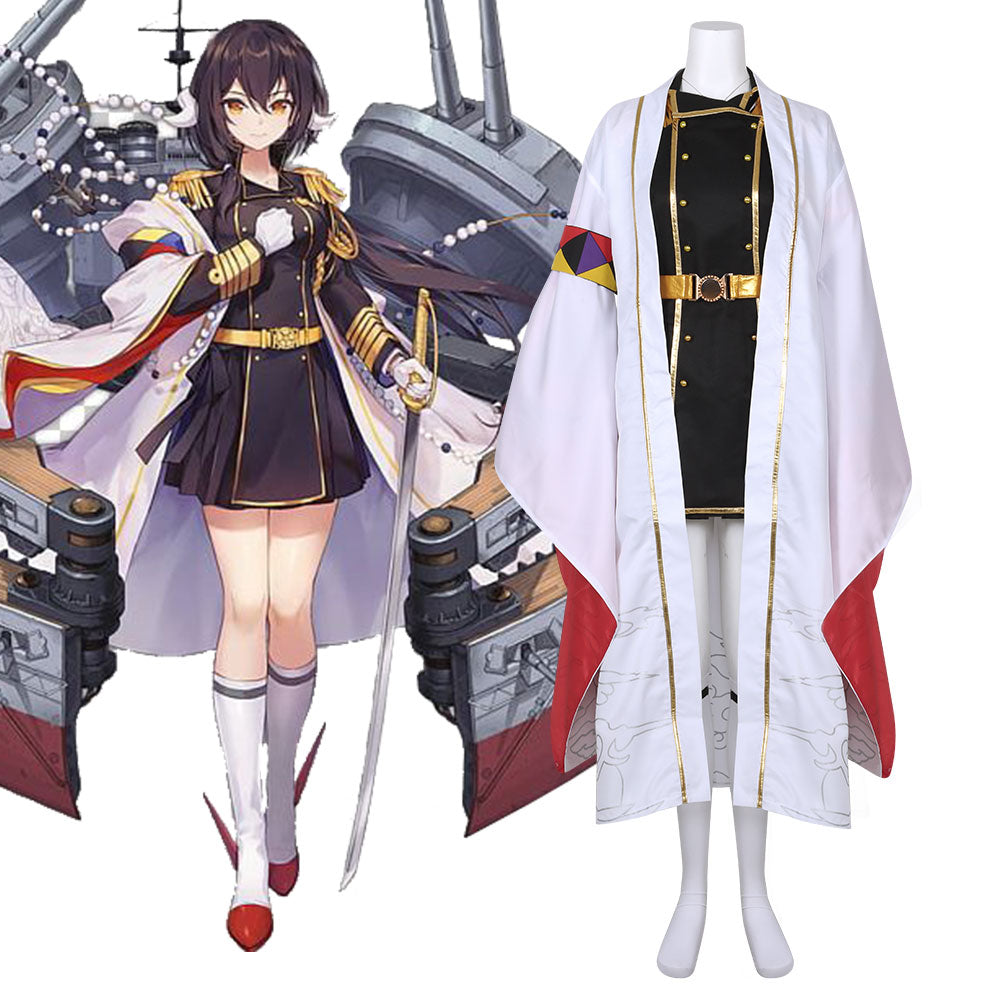  Azur Lane Mikasa cosplay Costume 