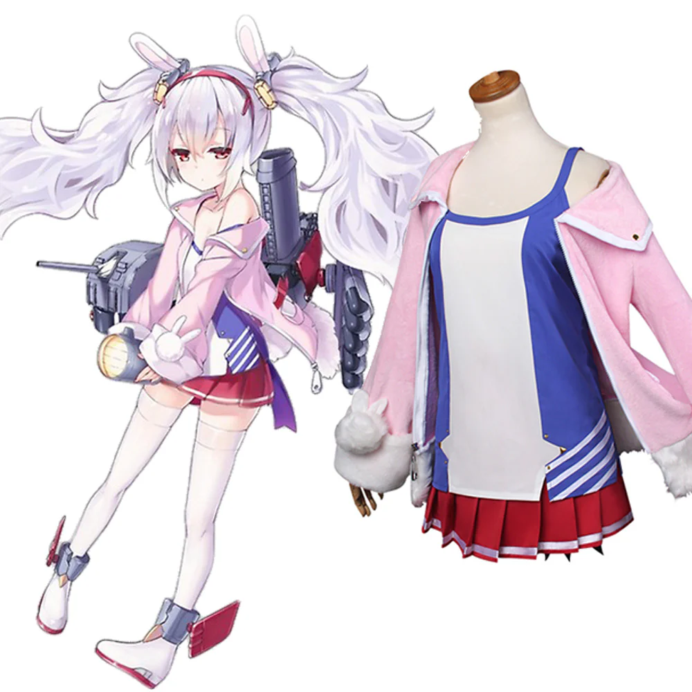  Azur Lane USS Laffey Cosplay Costume