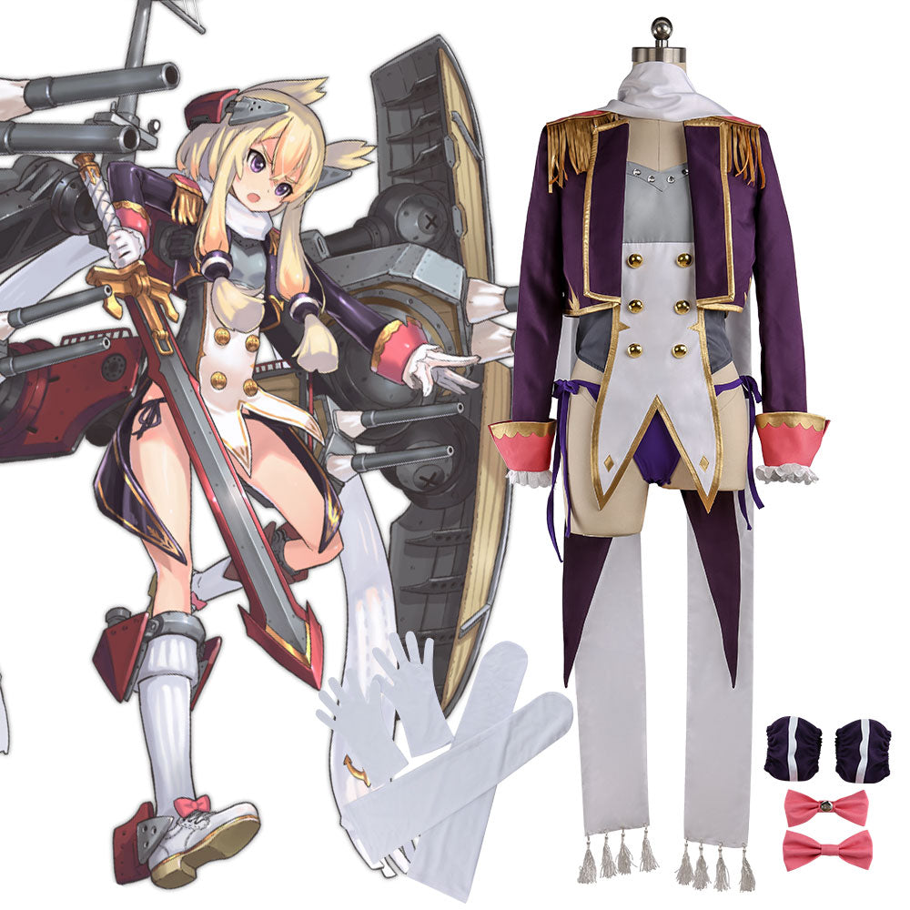 Azur Lane  Warspite cosplay Costume