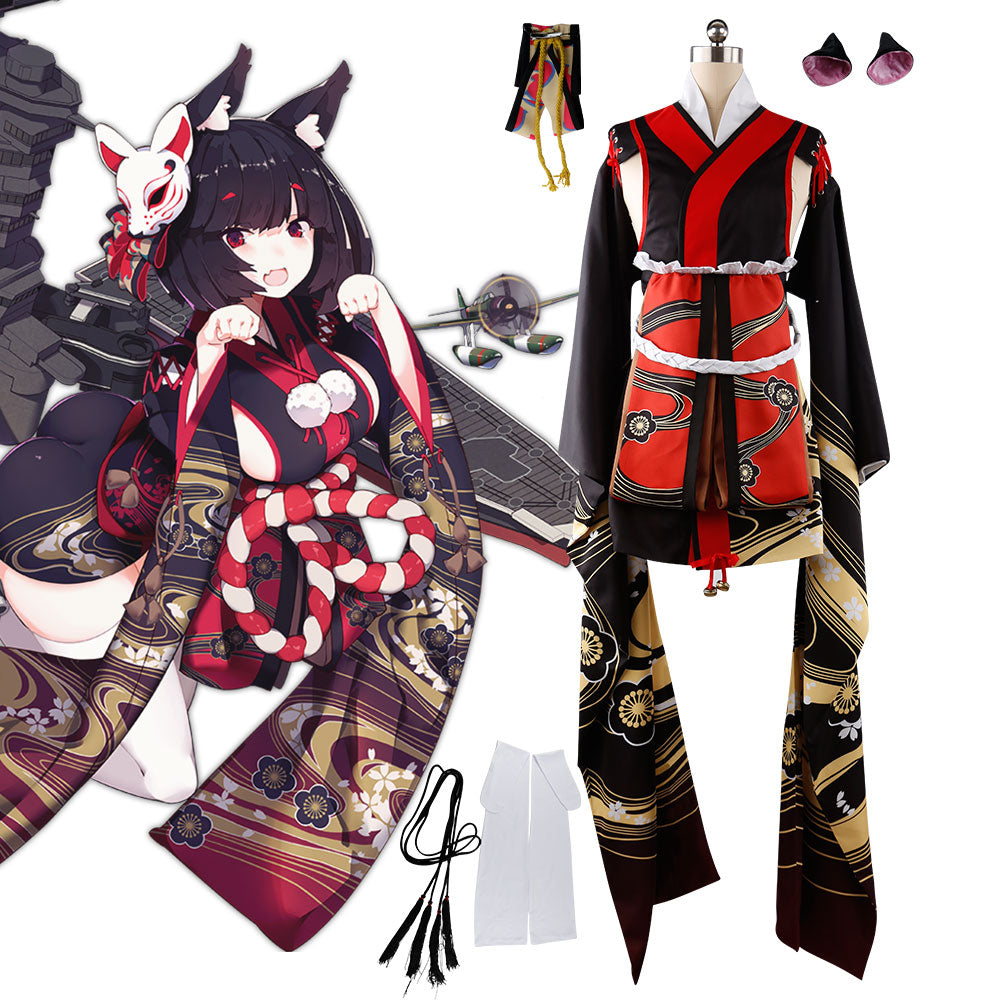Azur Lane Yamashiro Cosplay  Costume 