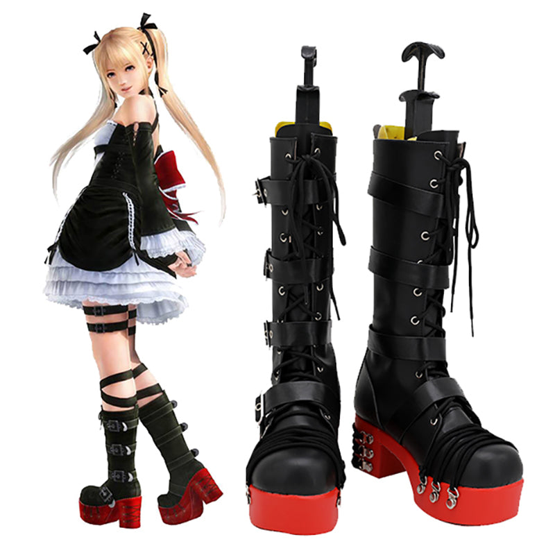 Dead or Alive Marie Rose Shoes Cosplay Boots