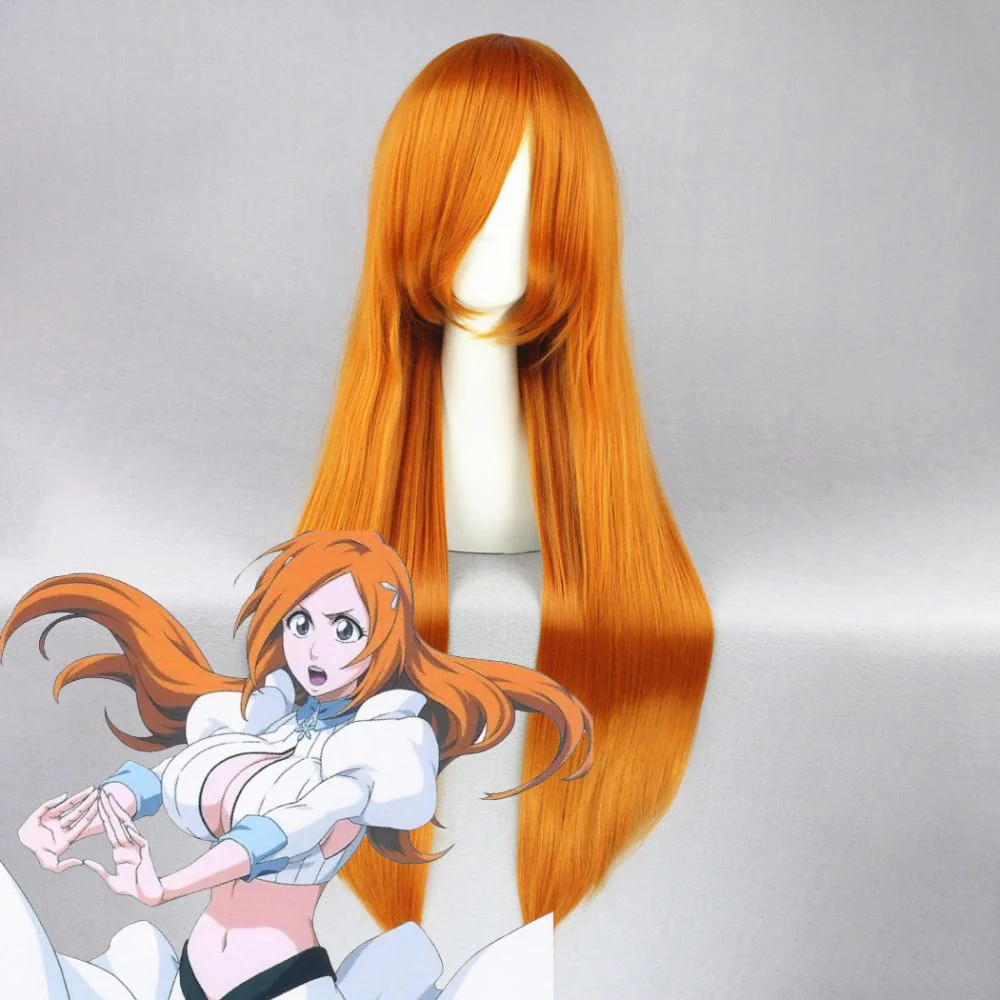 BLEACH Orihime Inoue Orange Cosplay Wig